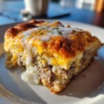 Biscuits and Gravy Casserole