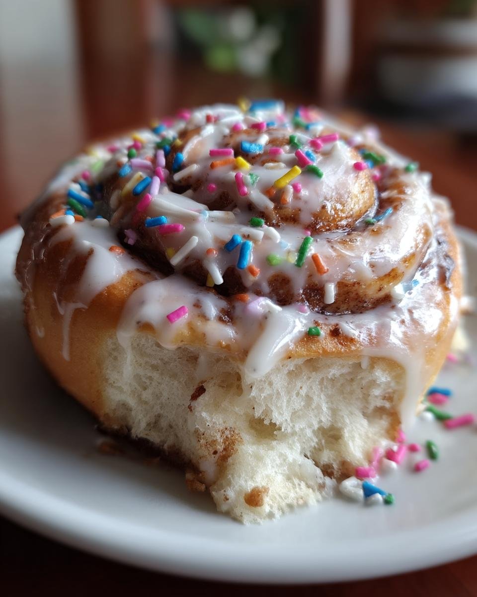 Cake Batter Cinnamon Rolls - detail 1
