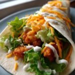 Crispy Chicken Snack Wrap