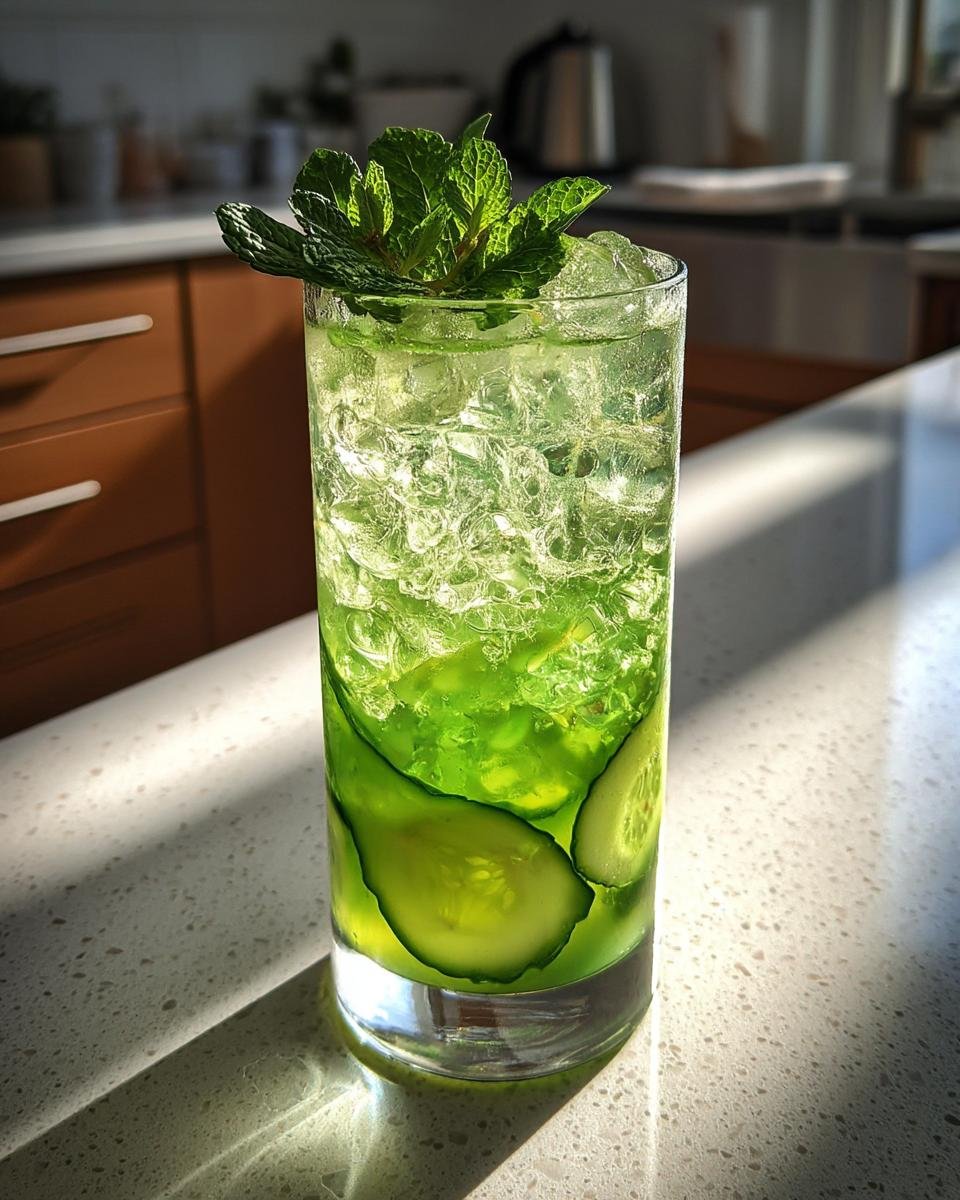 Cucumber Mint Collins - detail 3