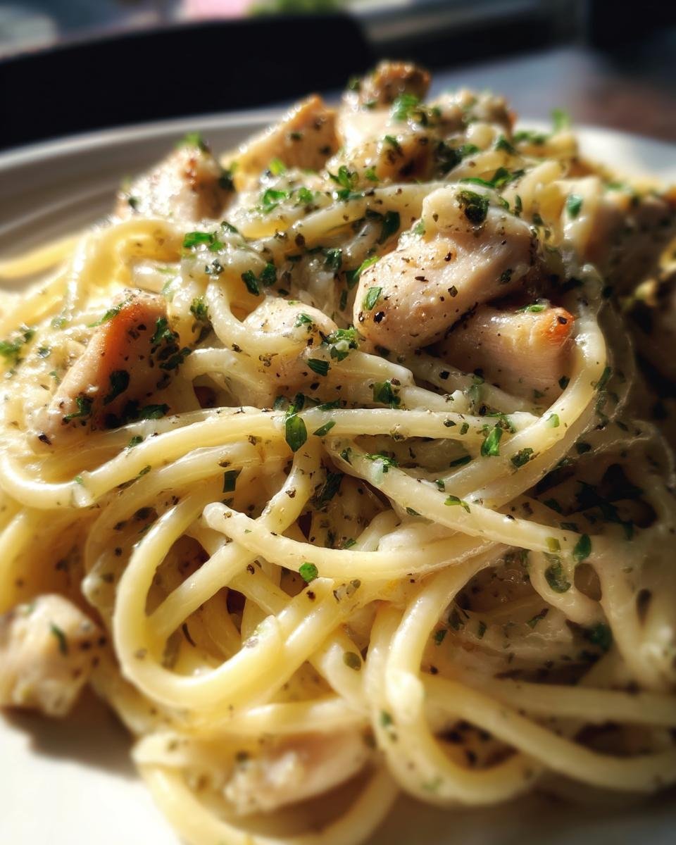 Garlic Chicken Pasta - detail 2