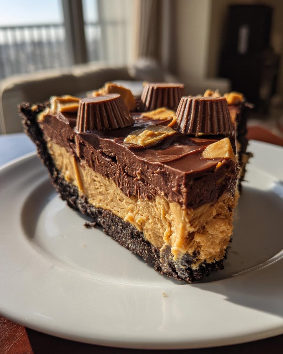 Giant Reeses Peanut Butter Pie - detail 2