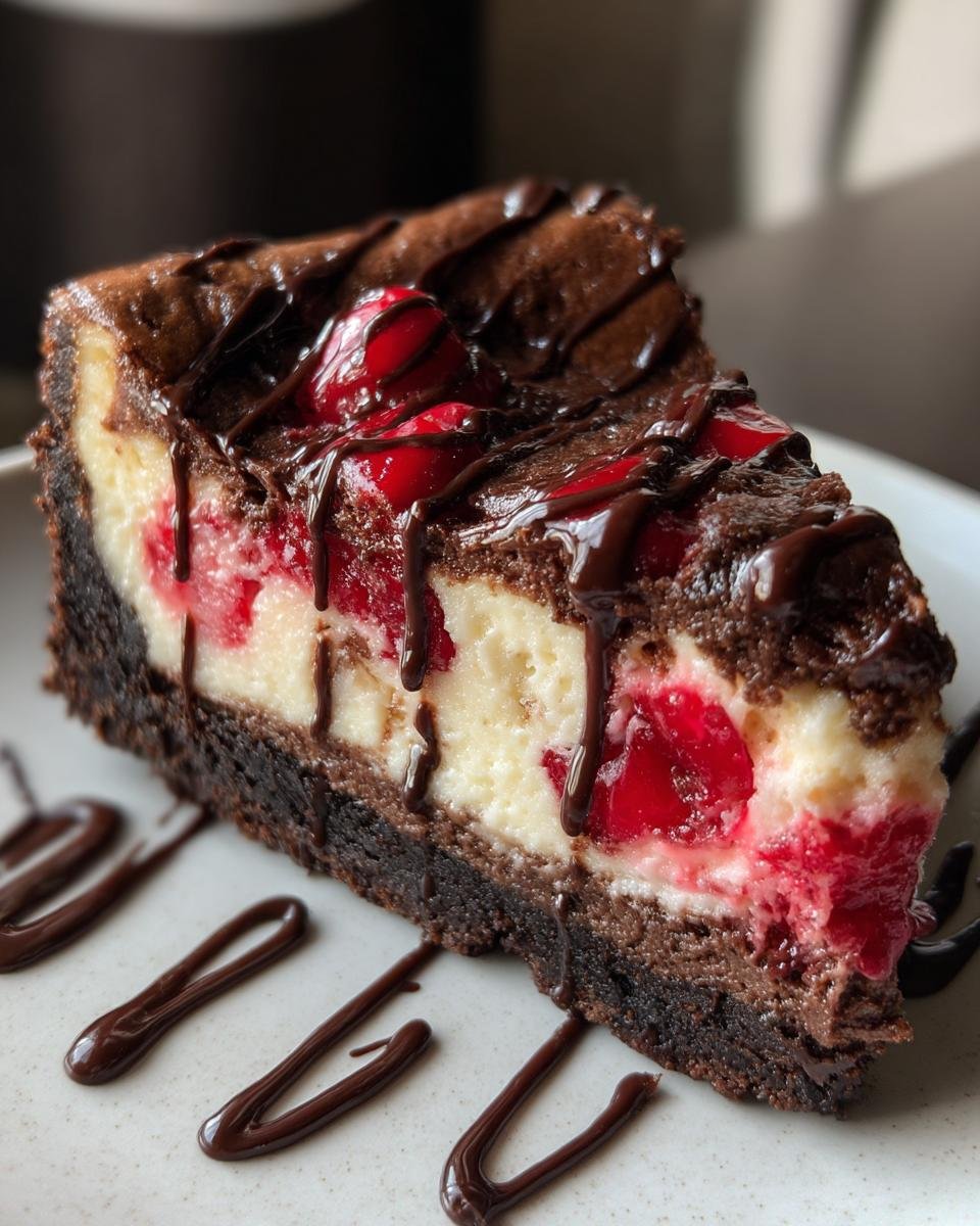 Heavenly Black Forest Cheesecake Delight - detail 4