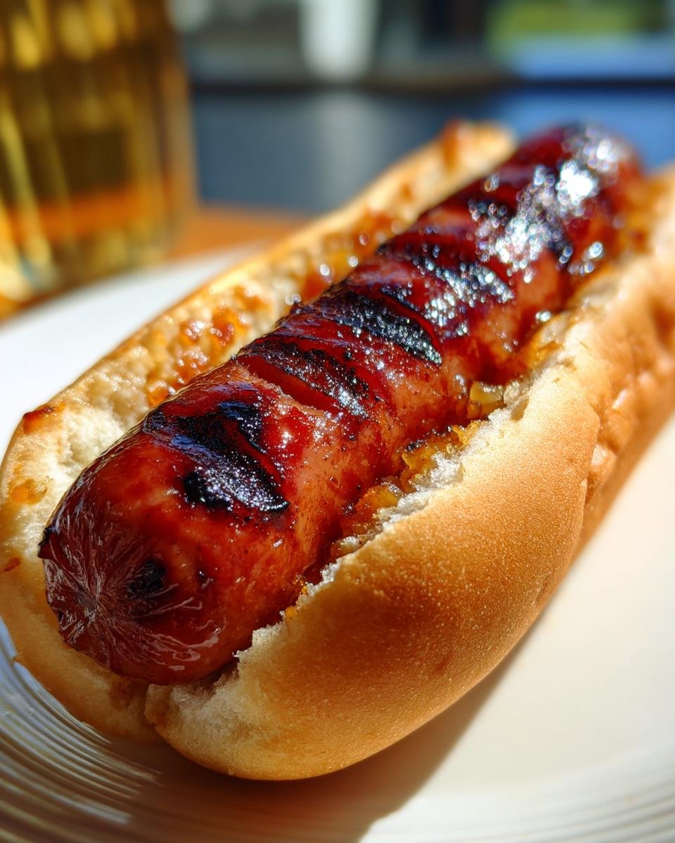 Hotdogs must look like this at the BBQ! - detail 1