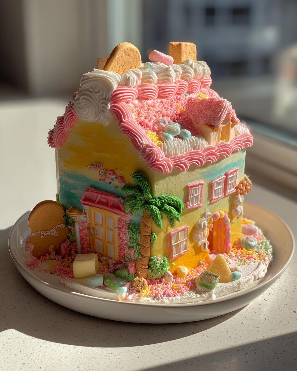 House Garden Cake - detail 2