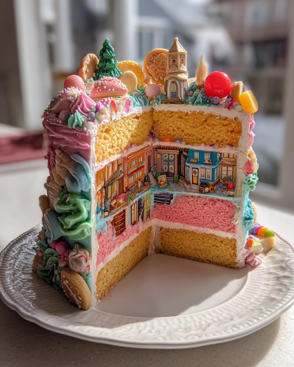 House Garden Cake - detail 3