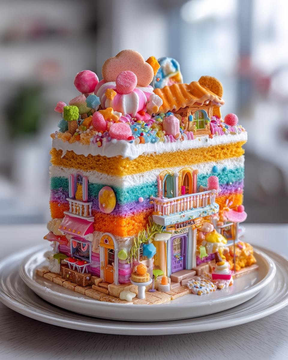 House Garden Cake - detail 4
