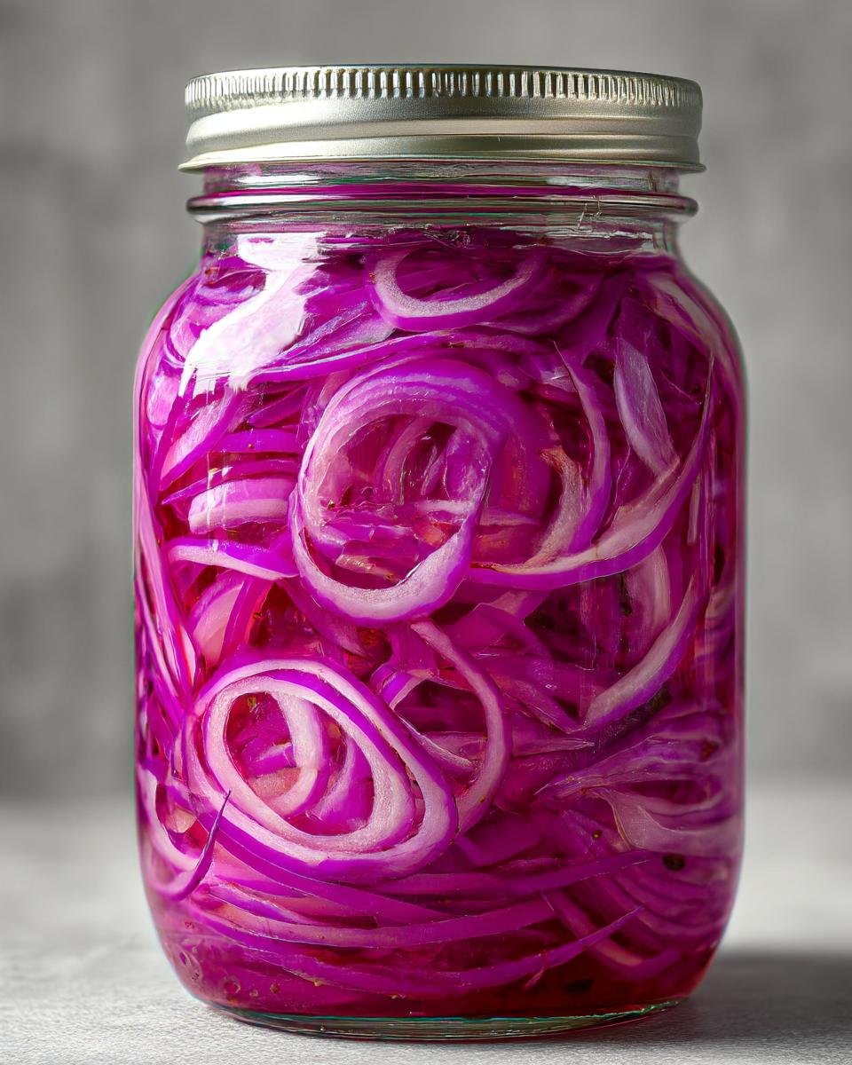 How to make pickled red onions - detail 1