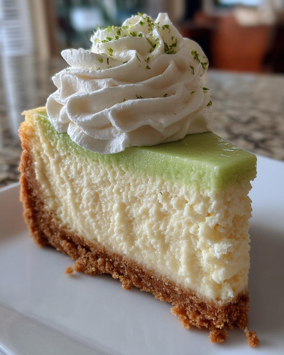 Key Lime Cheesecake - detail 1