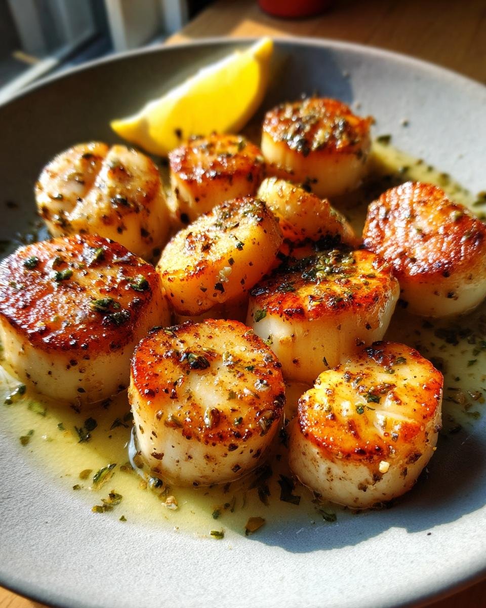 LEMON BUTTER SCALLOPS - detail 2