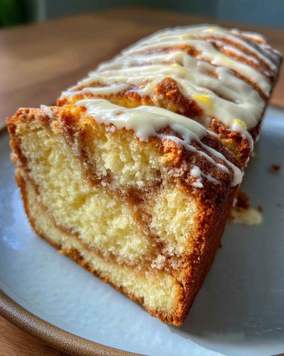 Lemon Cream Cheese Loaf - detail 1