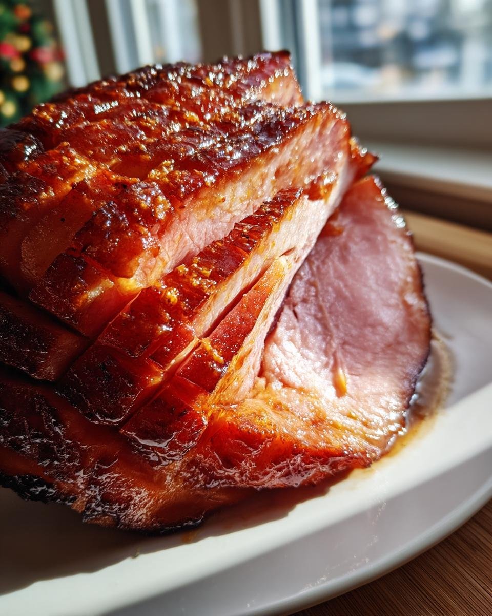 Maple Glazed Ham - detail 1