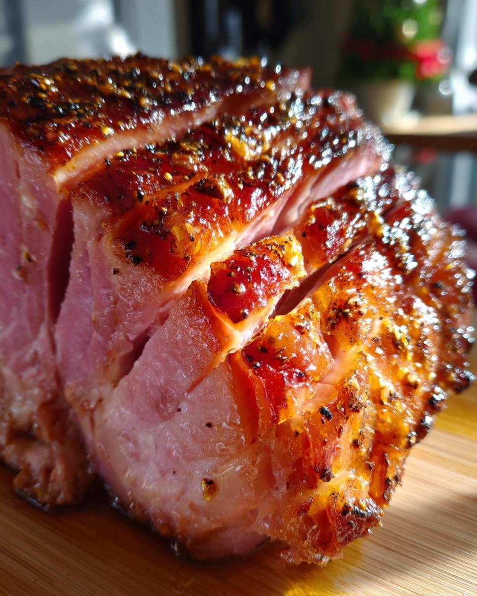 Maple Glazed Ham - detail 3