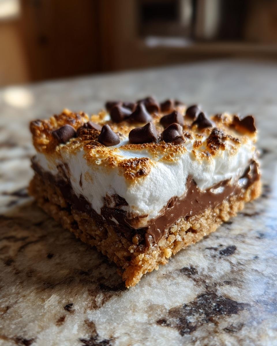 No Bake Smores Bars - detail 1