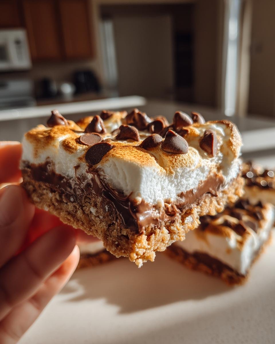 No Bake Smores Bars - detail 3
