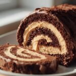 Peanut Butter Swirl Cake Roll