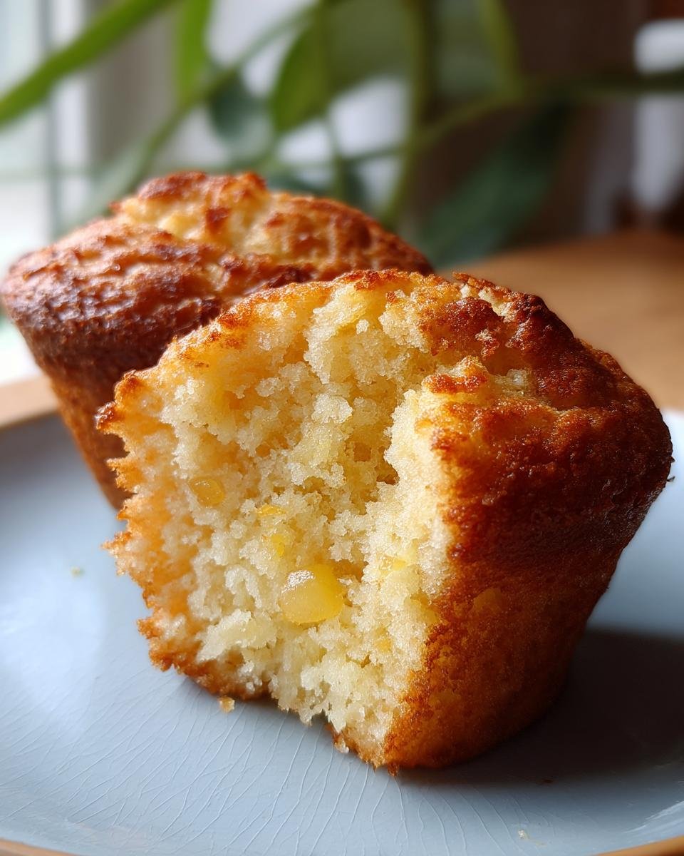 Pineapple Muffins - detail 1