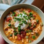Slow Cooker Cream Cheese Crack Chicken Chili