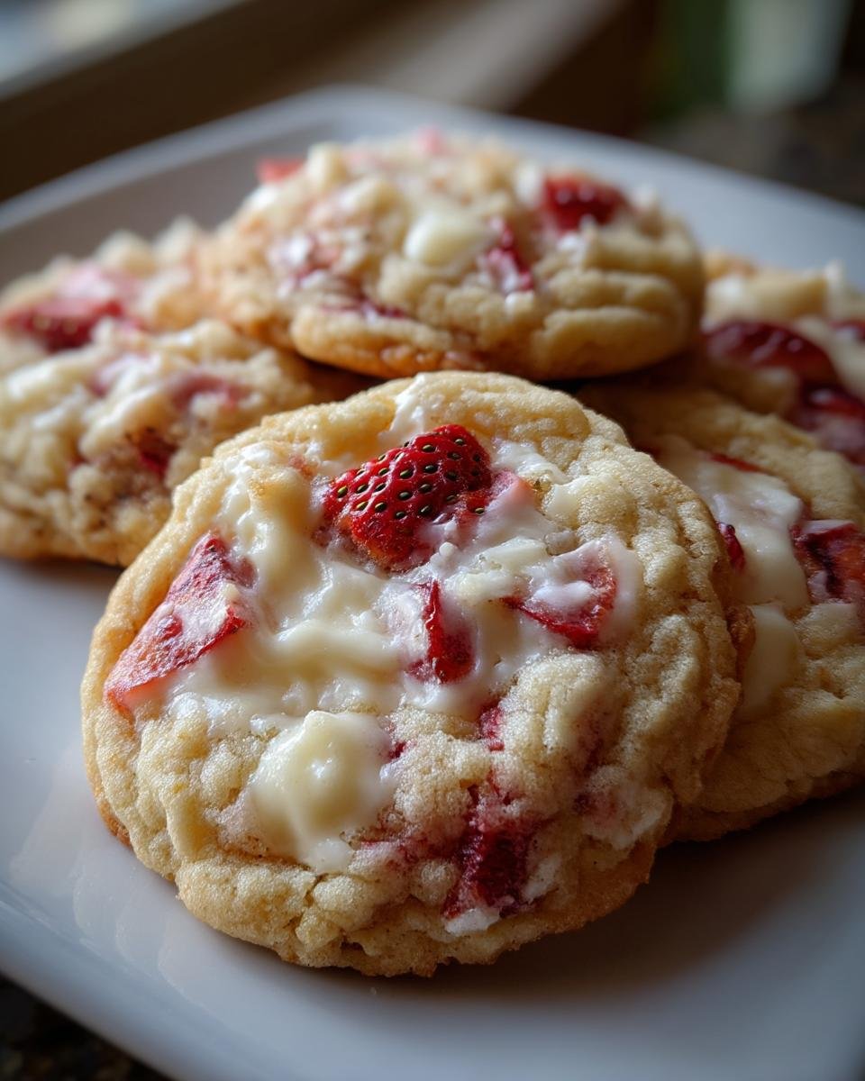 Strawberry Cheesecake Cookies - detail 1