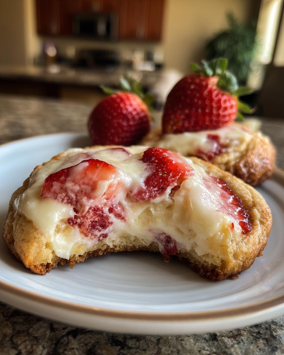 Strawberry Cheesecake Cookies - detail 2