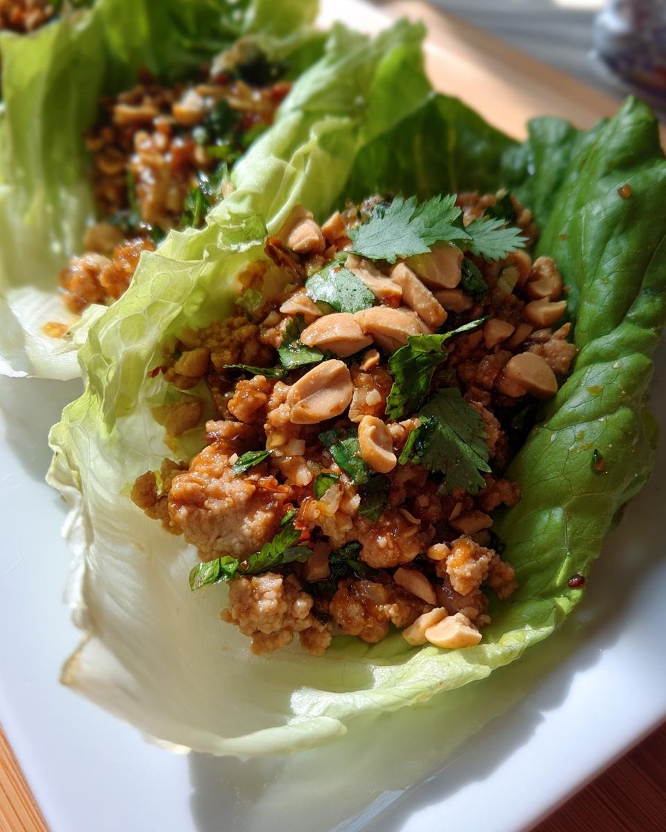 Thai Lettuce Wraps - detail 1