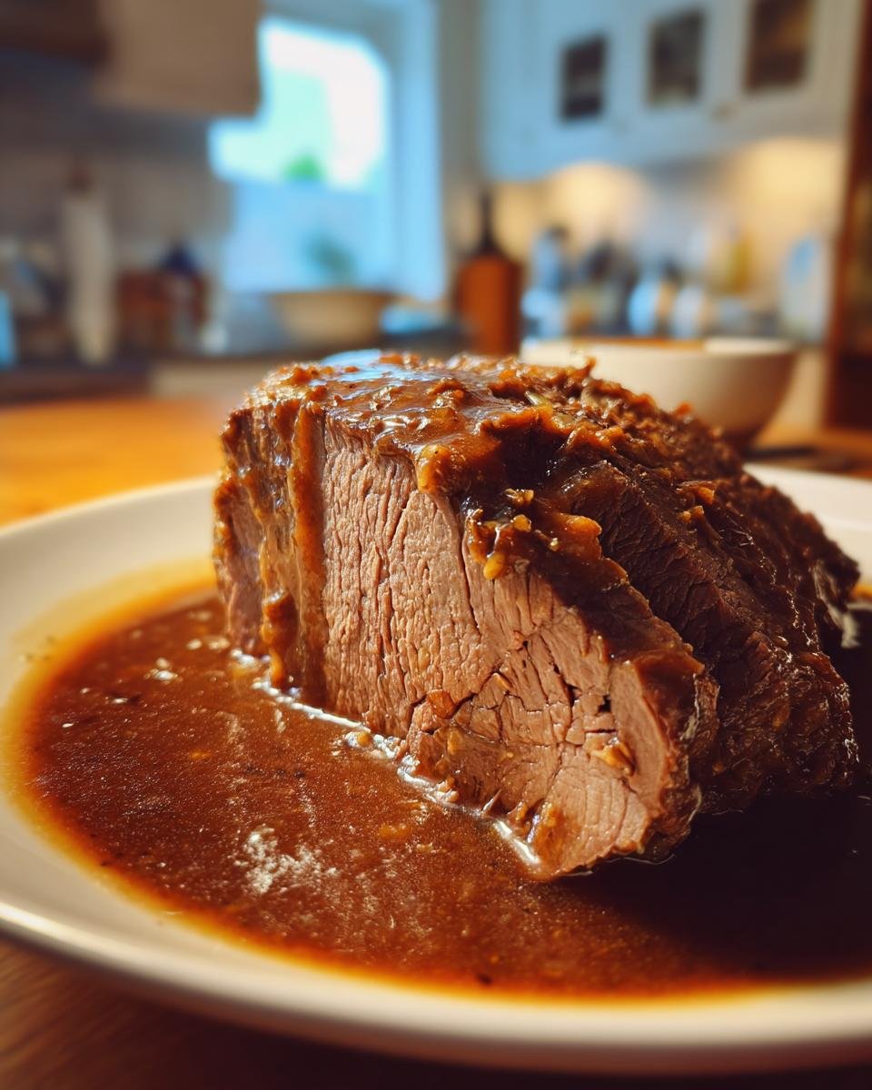 Traditional Sauerbraten - detail 1