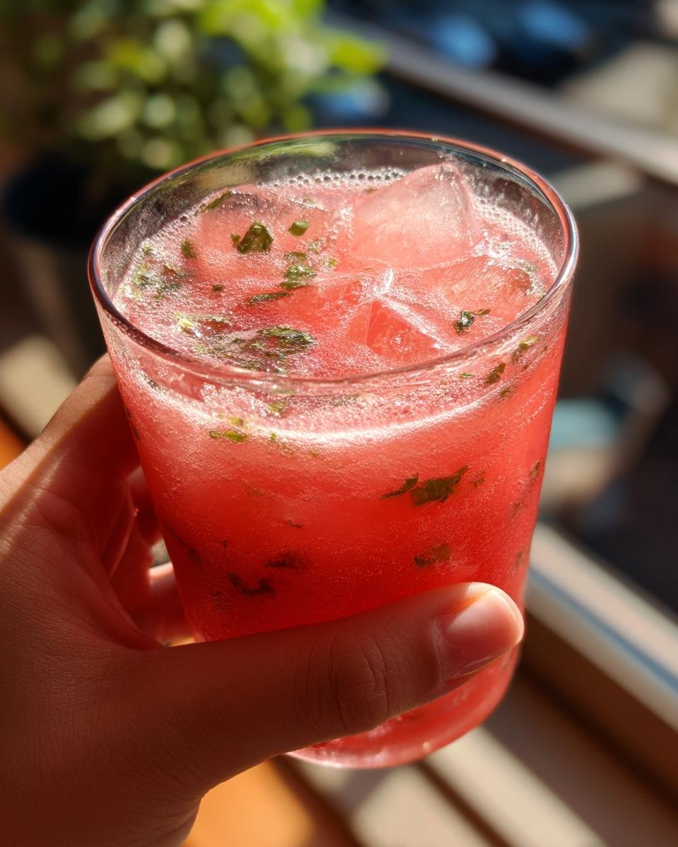 Watermelon Basil Cooler - detail 1
