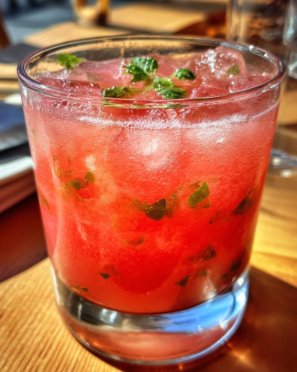 Watermelon Basil Cooler - detail 3
