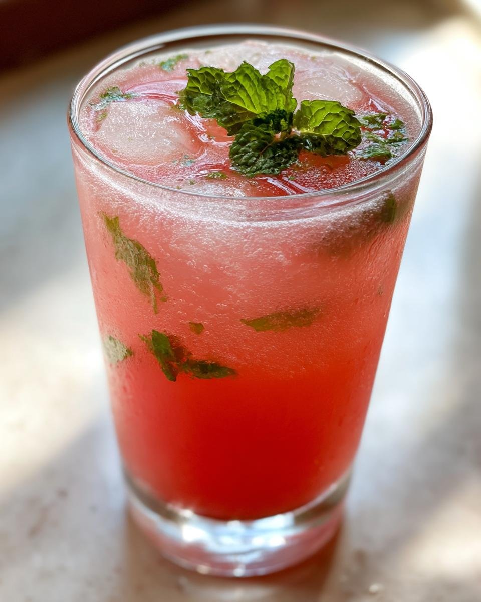 Watermelon Basil Cooler - detail 4