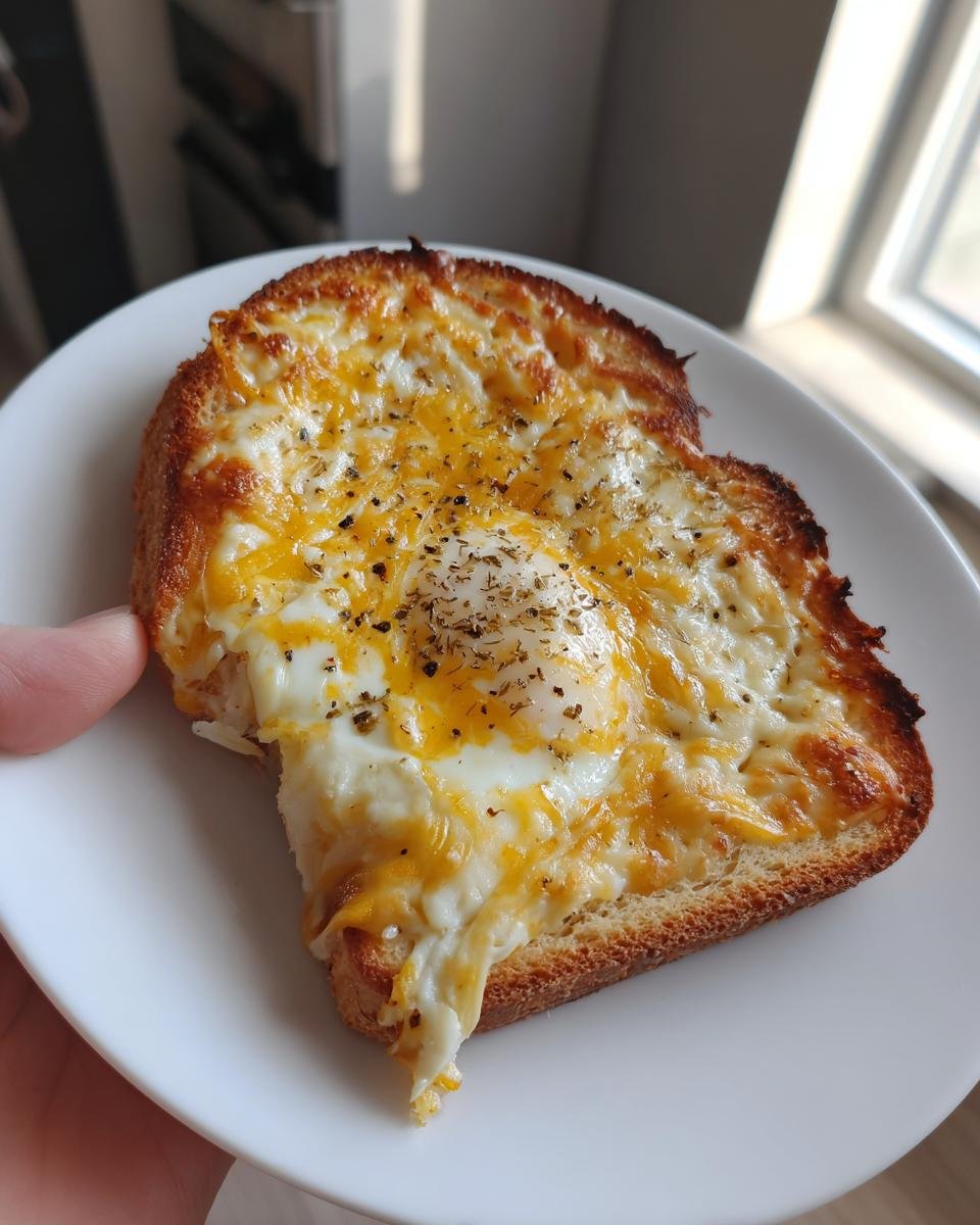 Air Fryer Cheesy Egg Toast - detail 4