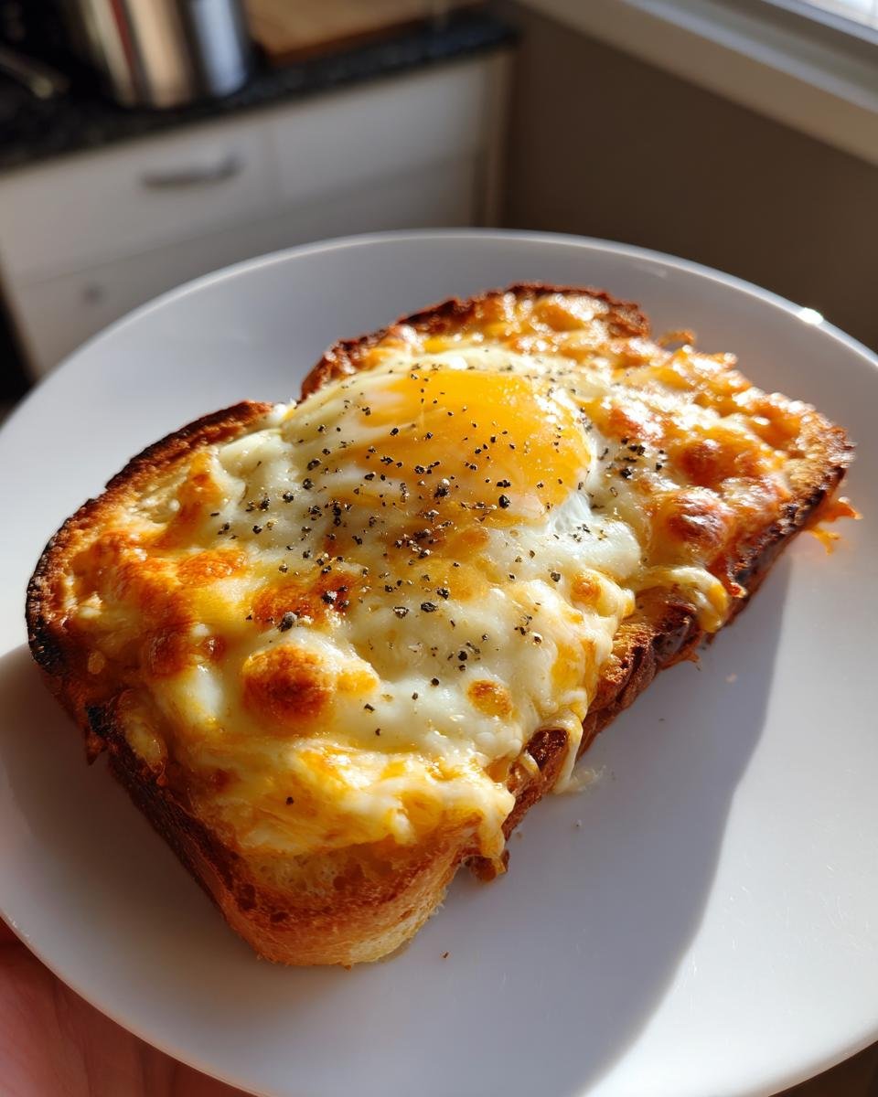 Air Fryer Cheesy Egg Toast - detail 5