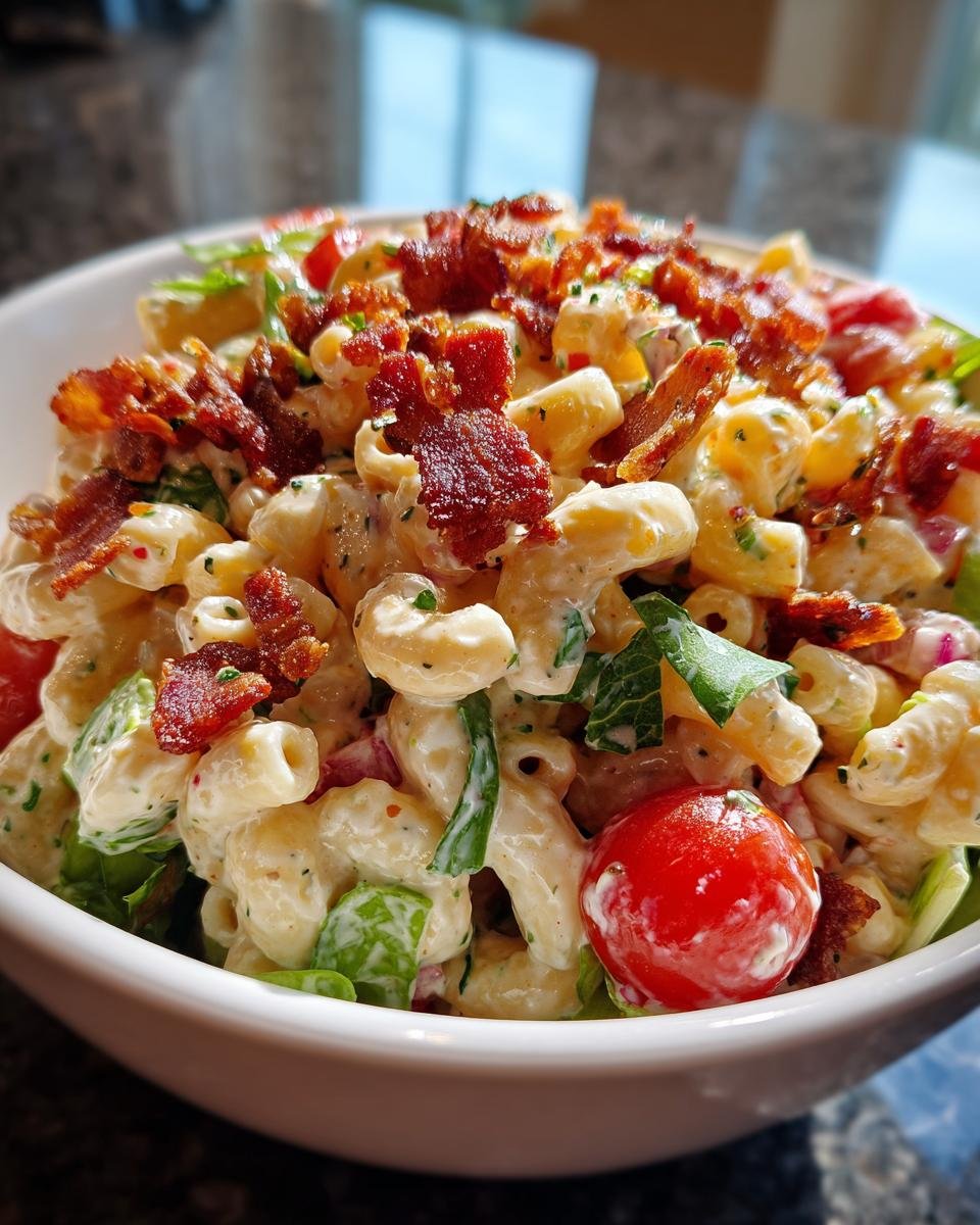 BLT Macaroni Salad - detail 1