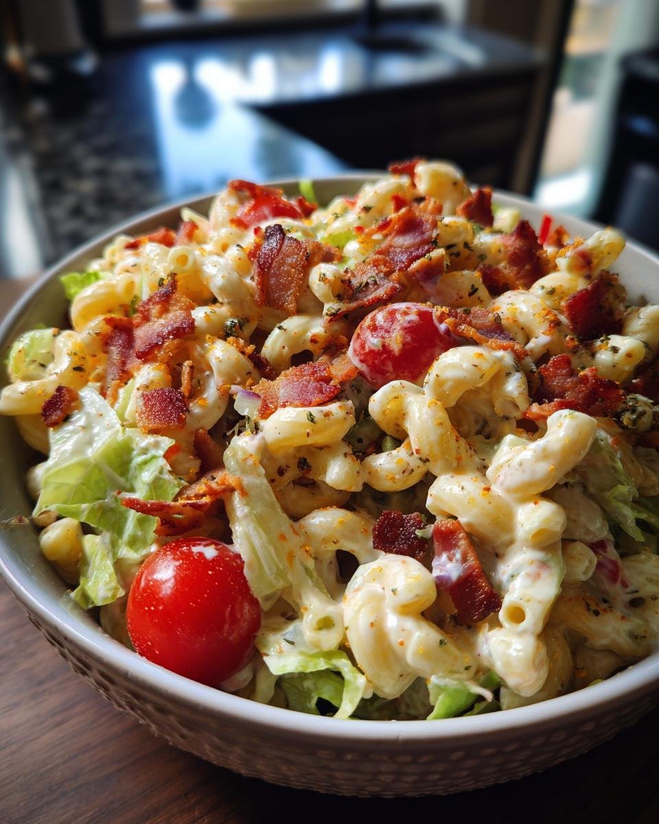 BLT Macaroni Salad - detail 2