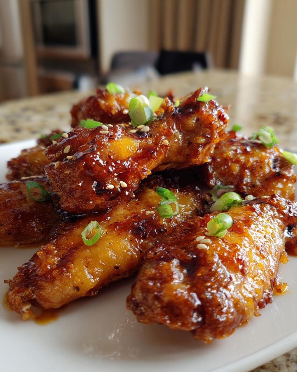 Brown Sugar Pineapple Wings Chicken - detail 1