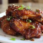 Brown Sugar Pineapple Wings Chicken