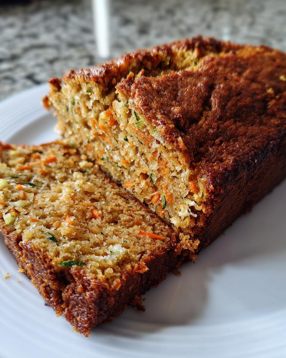 Carrot Apple Zucchini Bread - detail 3
