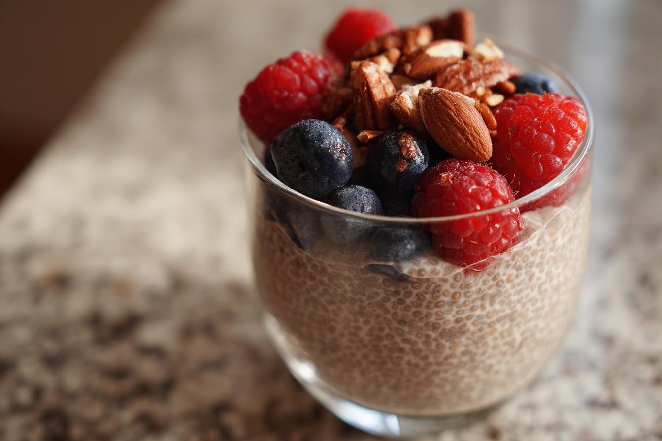 Chia Seed Pudding Cups - detail 2