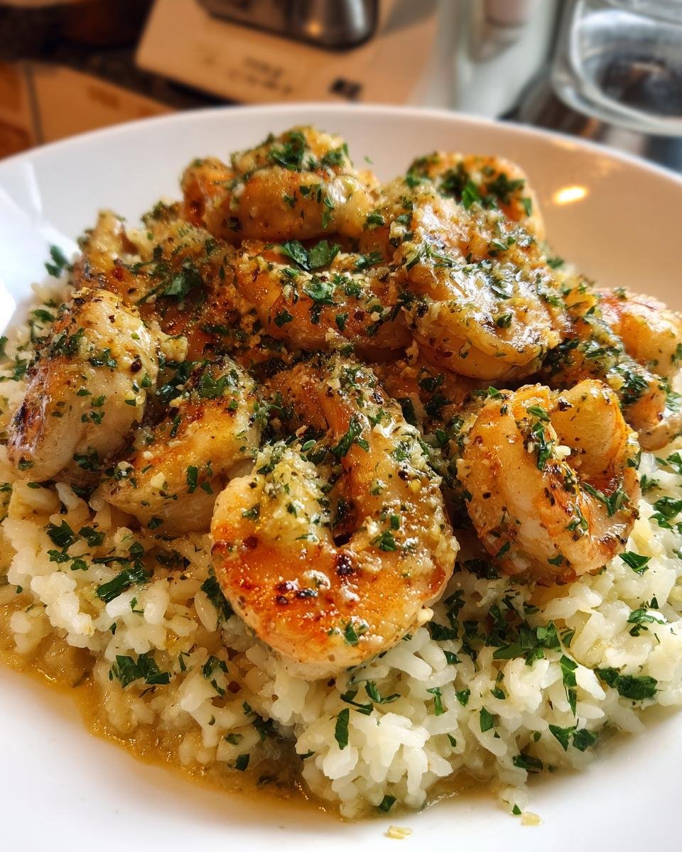 Chicken Scampi with Garlic Parmesan Rice - detail 1