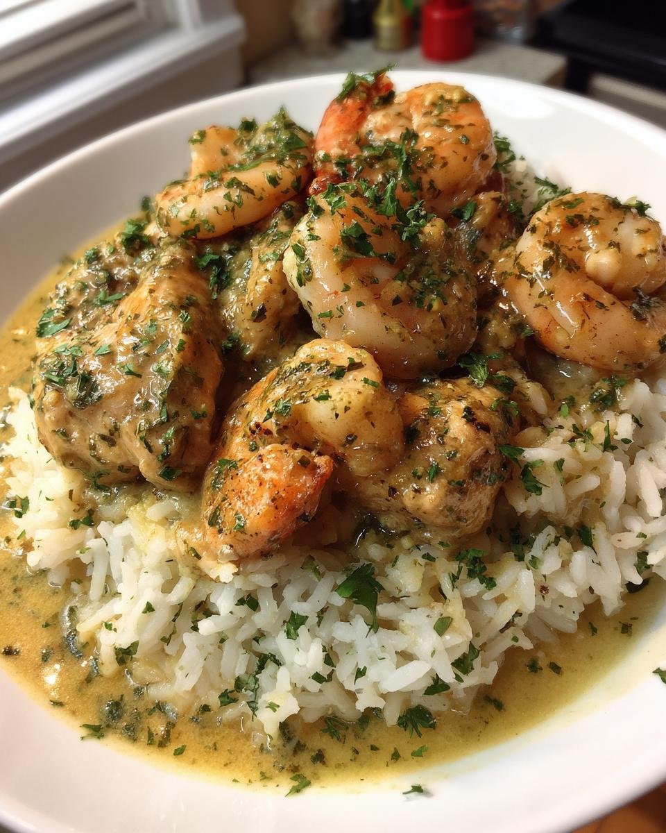Chicken Scampi with Garlic Parmesan Rice - detail 5