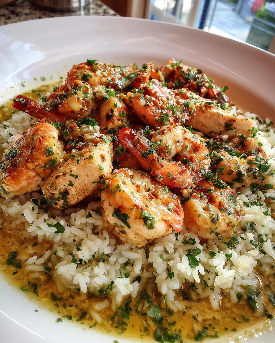 Chicken Scampi with Garlic Parmesan Rice - detail 6