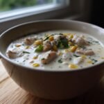 Creamy Chicken and Corn Chowder with Jalapeño