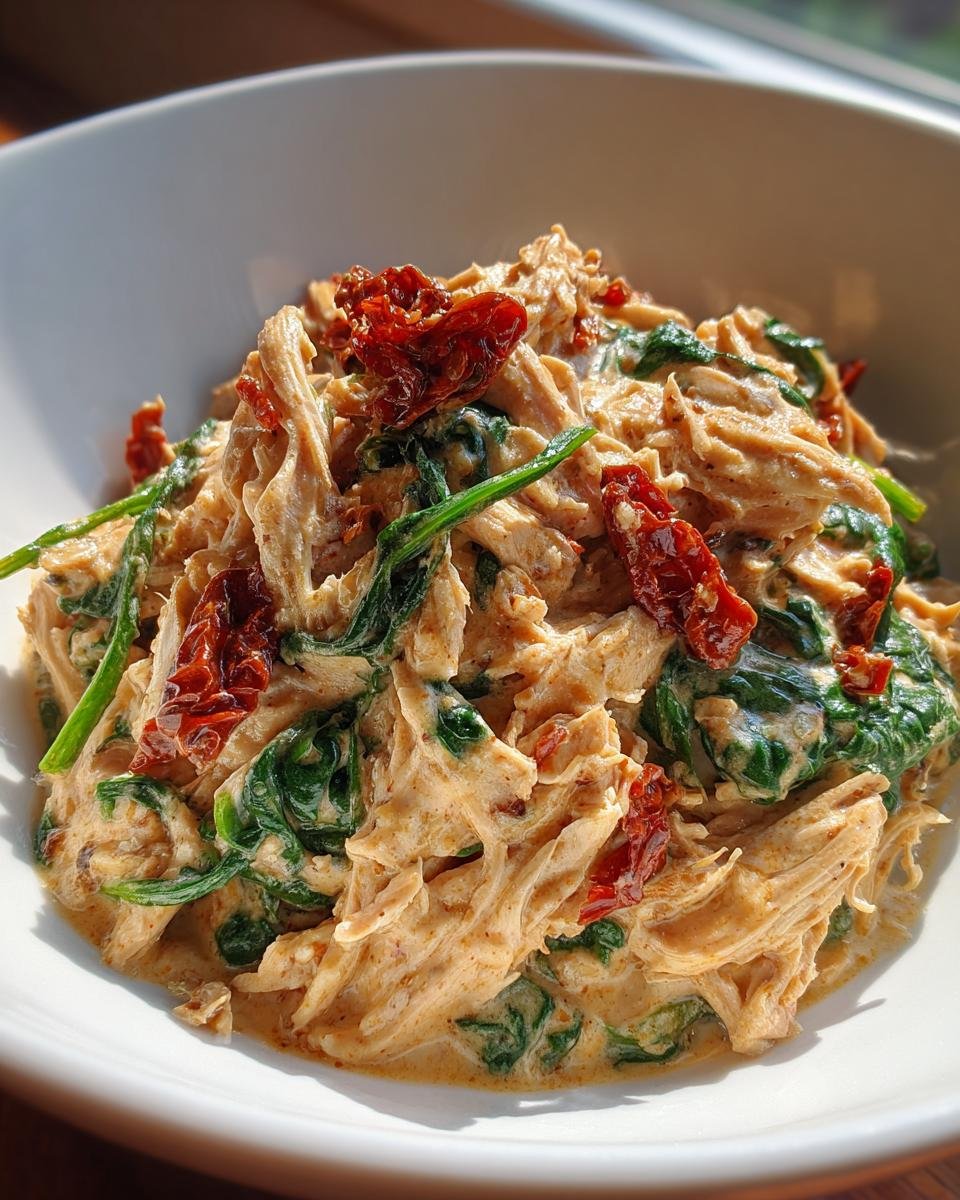 Crockpot Creamy Tuscan Chicken - detail 1