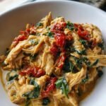 Crockpot Creamy Tuscan Chicken