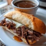 Crockpot French Dip Sandwiches