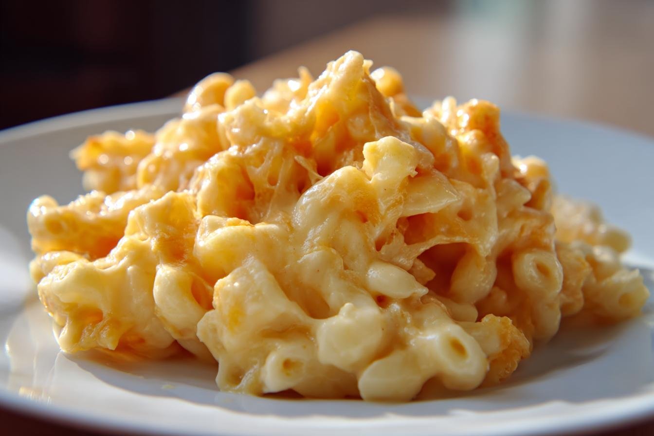 Crockpot Mac and Cheese - detail 2