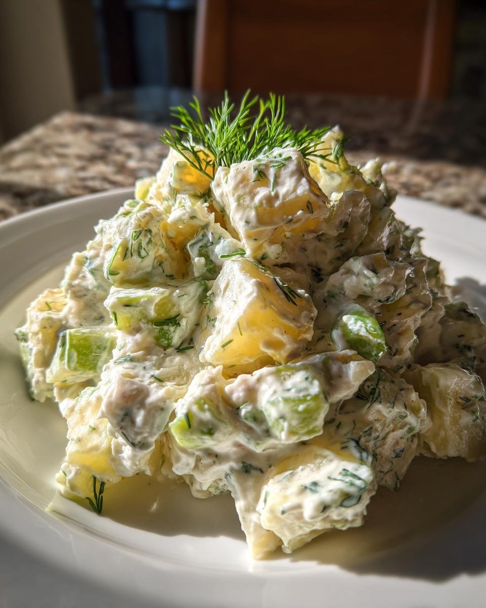 Dill Pickle Potato Salad - detail 3