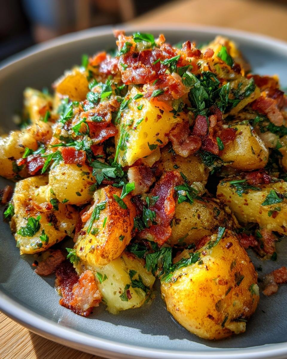 German Potato Salad (Warm Bacon Vinaigrette) - detail 1