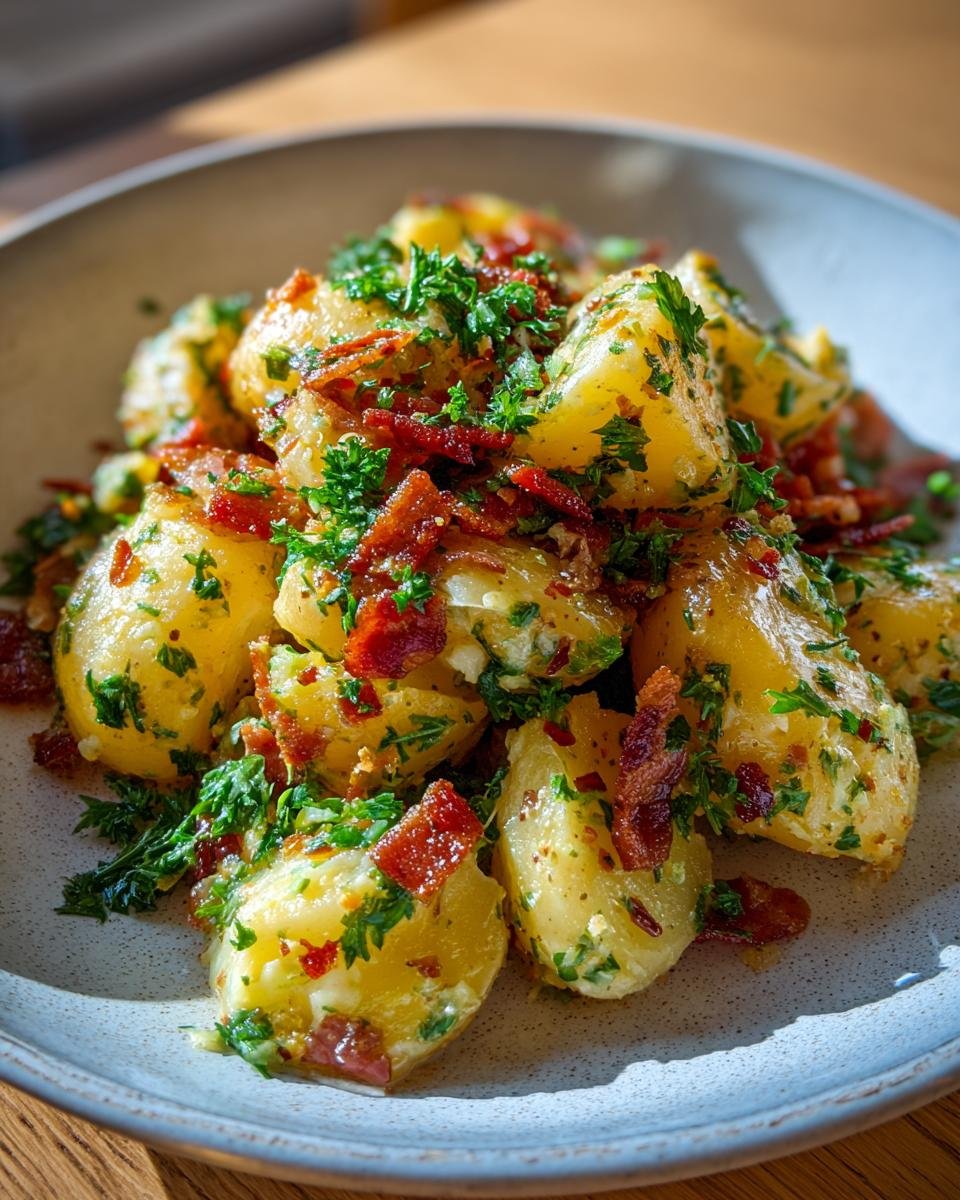German Potato Salad (Warm Bacon Vinaigrette) - detail 3