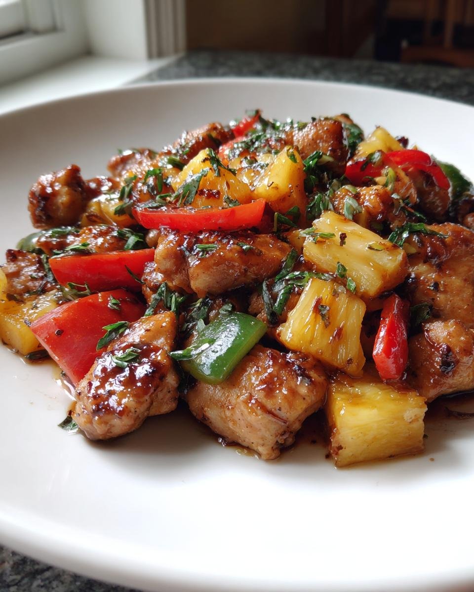 Hawaiian Chicken Sheet Pan - detail 5
