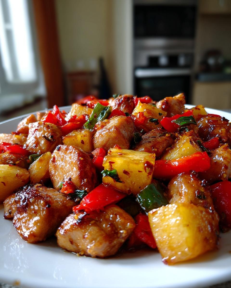 Hawaiian Chicken Sheet Pan - detail 7